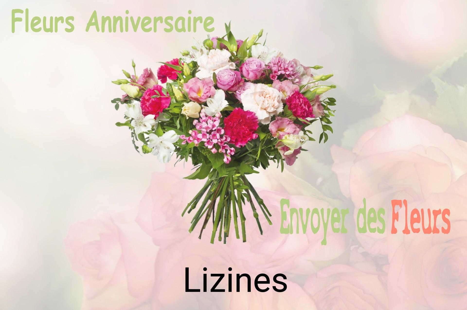 Bouquet de fleurs d’anniversaire livré à Lizines