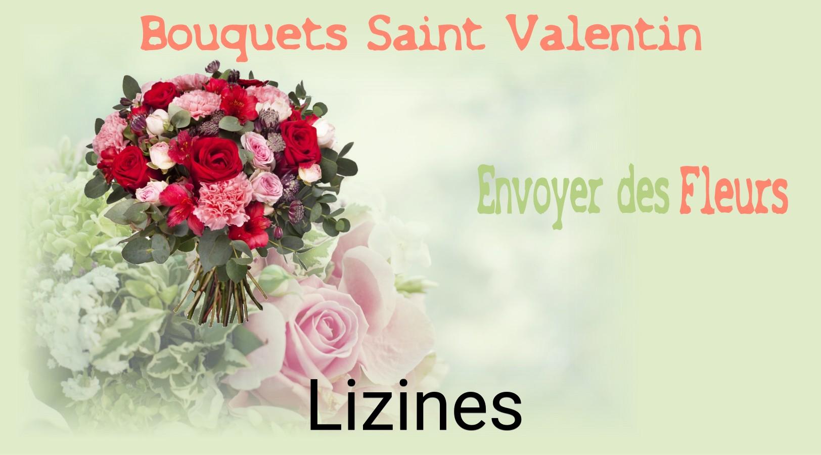 Roses de Saint-Valentin livrées à Lizines